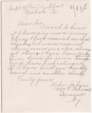 Helen Gibson Student File