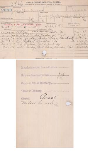 Junie Jackson Student File Junie Jackson Student File