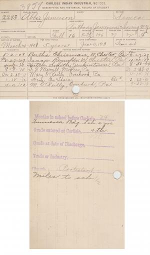Abbie Jamison Student File Abbie Jamison Student File