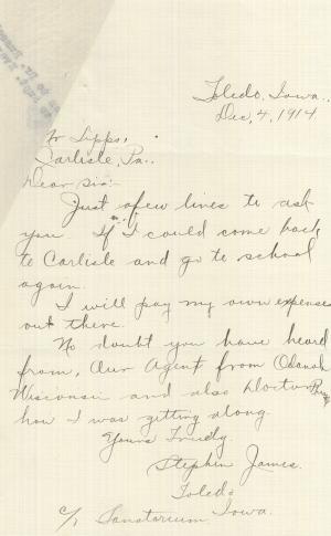 Stephen James Student File