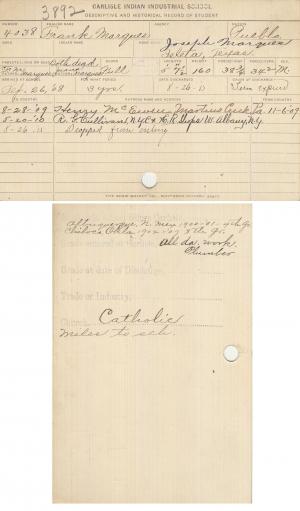 Frank Marques Student File Frank Marques Student File