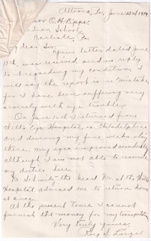 Roy Large Student File