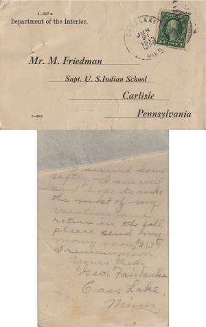 George Fairbanks Student File