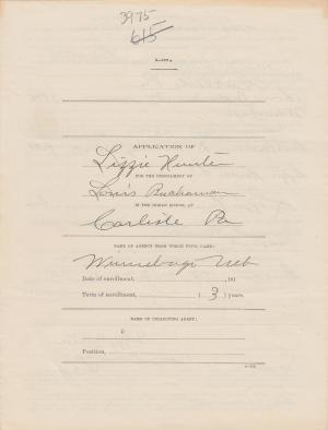 Louis Buchanan Student File