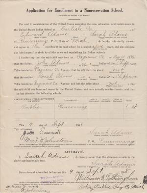Edward Adams Student File Edward Adams Student File