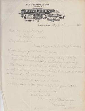 Margaret Bellanger Student File Margaret Bellanger Student File