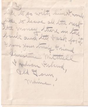 Christine Mitchell Student File