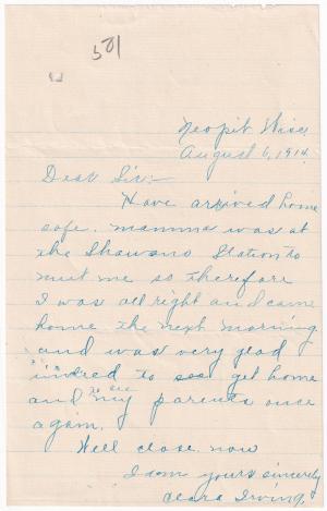 Clara Irving Student File Clara Irving Student File