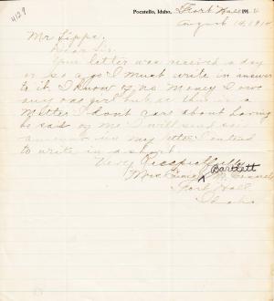 Eunice Bartlett Student File Eunice Bartlett Student File