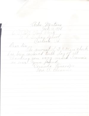 Ursula Vinson Student File Ursula Vinson Student File