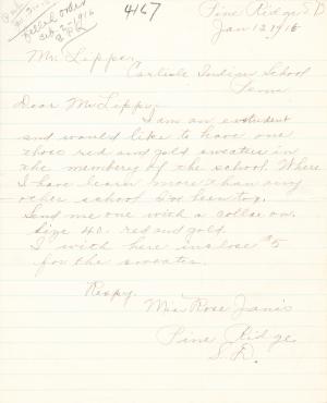Rosa Janis Student File Rosa Janis Student File