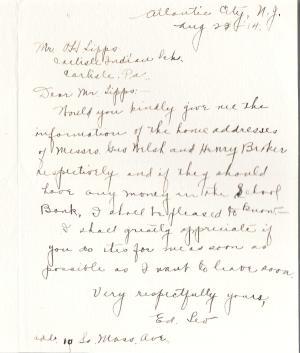 Edward Leo Student File 