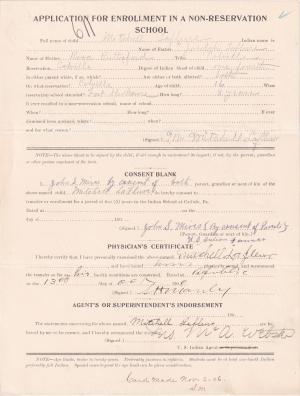 Tony La Jeunesse Student File 