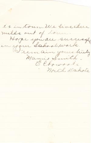 Mamie Smith Student File Mamie Smith Student File