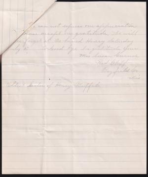 Henry Buffalo Student File Henry Buffalo Student File