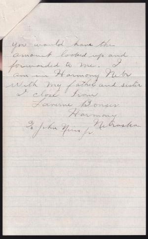 Laverne Bonser Student File Laverne Bonser Student File