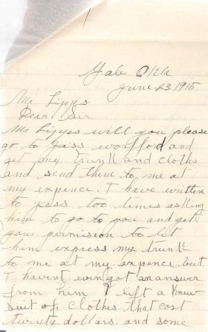 Albert Bean Student File