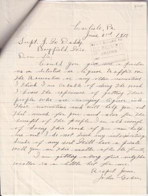 John Gokee Jr. Student File