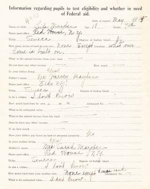 Lila Maybee Student File Lila Maybee Student File