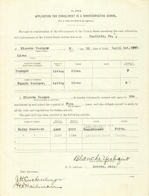 Blanche Yeahquo Student File Blanche Yeahquo Student File