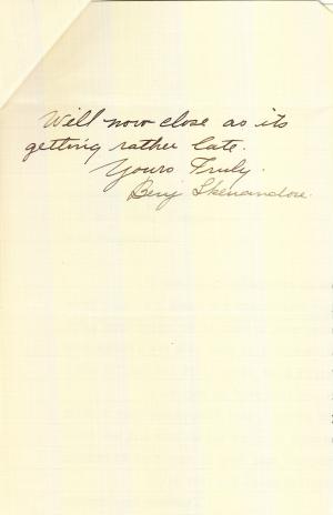 Benjamin Skenandore Student File Benjamin Skenandore Student File