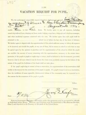 Lucy Sheridan Student File