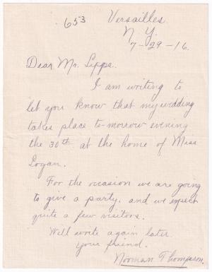 Norman Thompson Student File Norman Thompson Student File