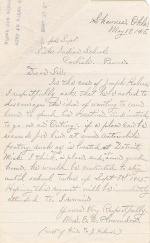 Joseph Helms Student File Joseph Helms Student File