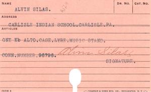 Alvin Silas Student File Alvin Silas Student File