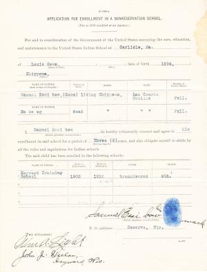 Louis Coon Student File Louis Coon Student File