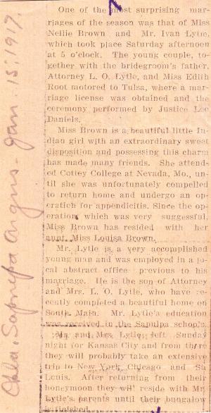 Nellie Brown Student File Nellie Brown Student File