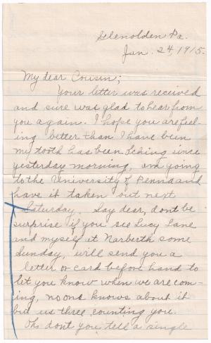 Catherine Vornwald Student File