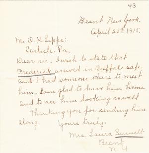 Frederick Bennett Student File Frederick Bennett Student File