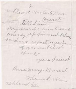 Edward Durant Student File