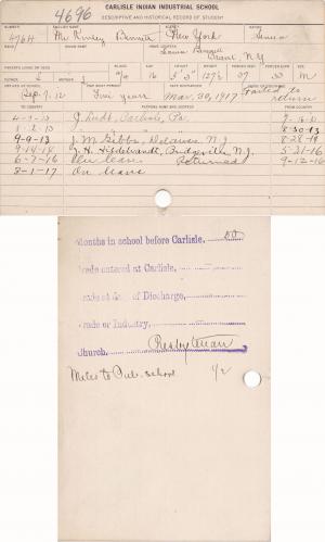 McKinley Bennett Student File