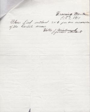 Walter Winsborough Student File