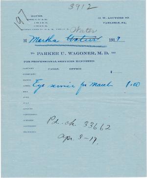 Martha R. O. Water Student File Martha R. O. Water Student File
