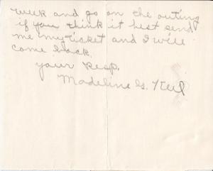 Madeline Keel Student File