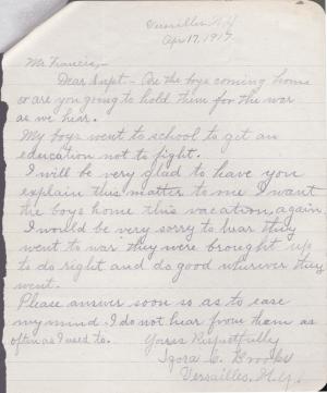 William Brooks Student File William Brooks Student File