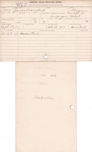 James Crawford Student File