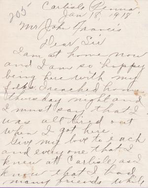 Frances Perryman Student File Frances Perryman Student File
