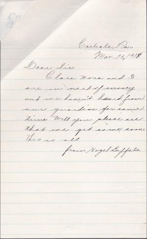Clara Buffalo Student File Clara Buffalo Student File