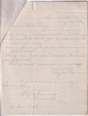 Taylor Edmonds Student File