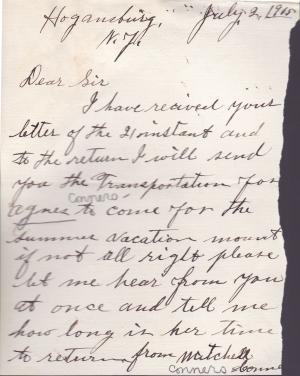 Agnes Conners Student File Agnes Conners Student File