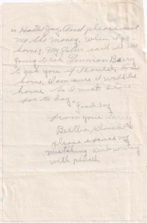 Bertha Klinekoli Student File