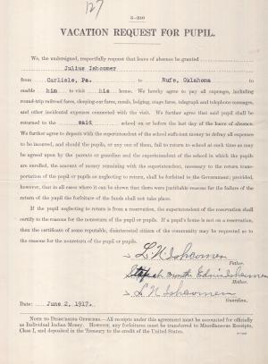 Julius Ishcomer Student File