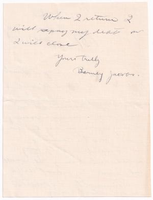 Barney Jacobs Student File Barney Jacobs Student File