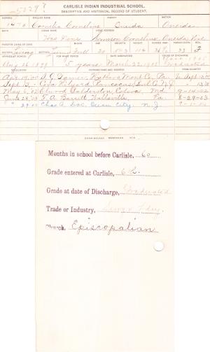 Cornelia Cornelius Student File Corenlia Cornelius Student File
