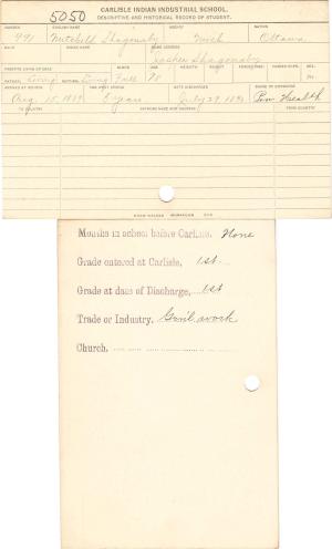 Mitchell Shagonaby Student File Mitchell Shagonaby Student File