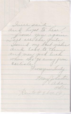 Mary Johnson Student File Mary Johnson Student File